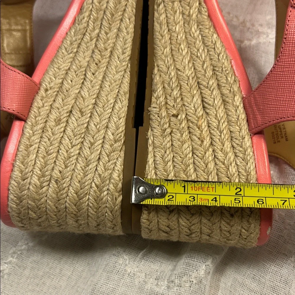 NWOT Michael Kors espadrille wedge sandal